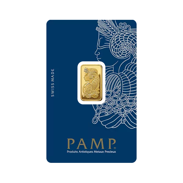 5g PAMP Fortuna Gold Bullion Bar - Bullion79